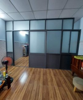 Ráp vách ngăn phòng ngủ ngăn phòng gia đình